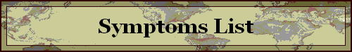 Symptoms List